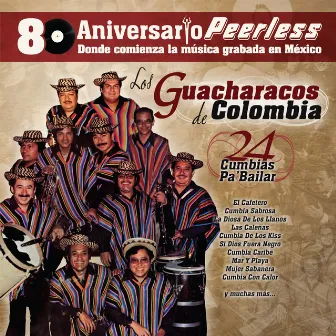 Peerless 80 Aniversario - 24 Cumbias Pa' Bailar by Los Guacharacos de Colombia