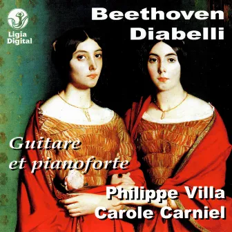 Beethoven and Diabelli: Guitar and pianoforte by Unknown Artist