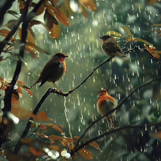 Zen Rain Meditation: Binaural Birds and Nature Calm