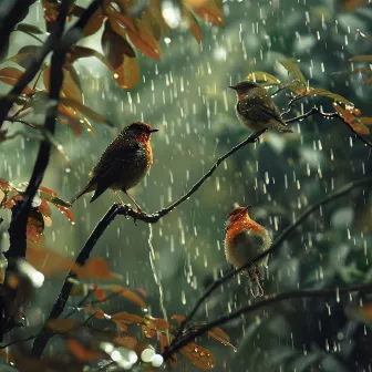 Zen Rain Meditation: Binaural Birds and Nature Calm by 