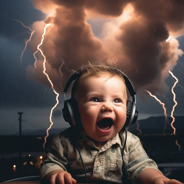 Thunder Lullaby: Baby Soothing Melodies