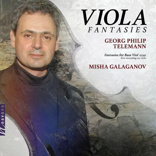 12 Fantasias for Viol Without Bass (Arr. for Viola by Misha Galaganov): No. 8 in in A Major, TWV 40:33