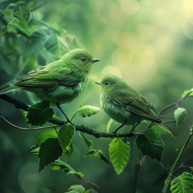 Serene Skies: Binaural Bird Melodies for Calm