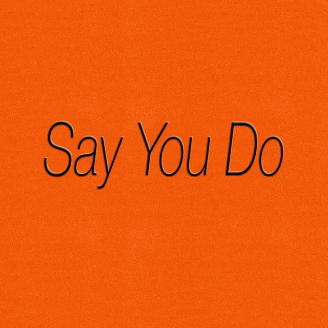 Say You Do