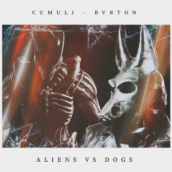 Aliens Vs Dogs by Cumuli, Bvrton