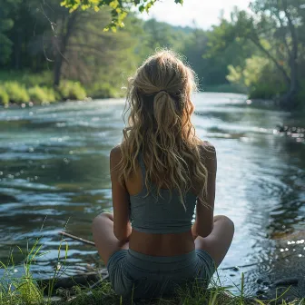 Armonía De Meditación En El Río: Ecos Suaves De La Corriente by Chakra Meditación Universo