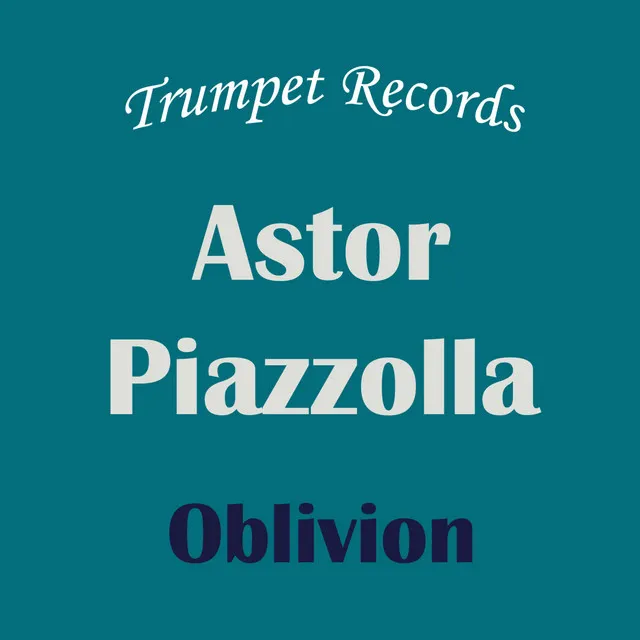 Astor Piazzolla, Oblivion G minor (Piano & Strings accompaniment, Play along, Backing track)