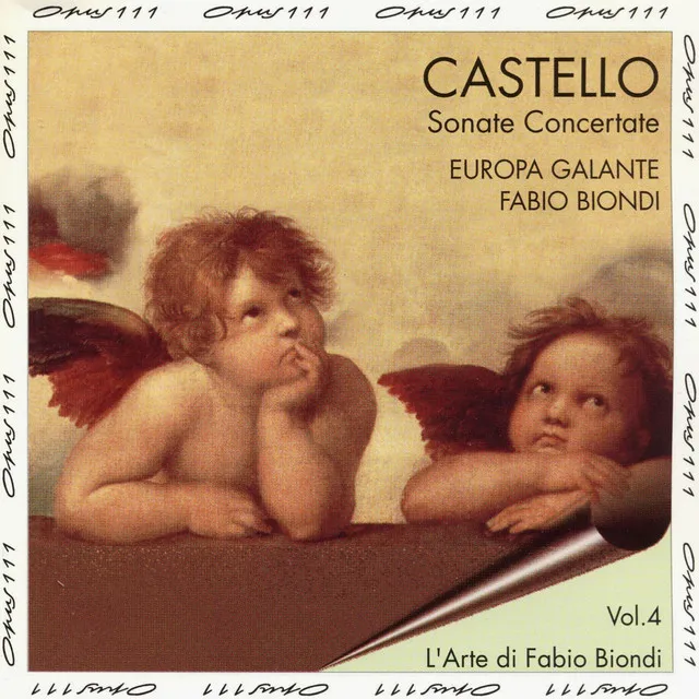 Castello: Sonate concertate (L'arte di Fabio Biondi, Vol. 4)