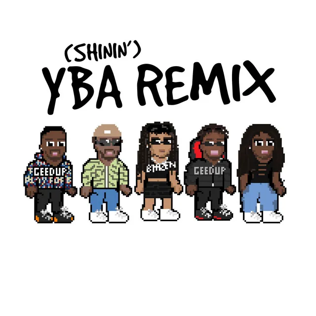 SHININ' (YBA Remix) [Feat. Brazen Barbie, DEVAURA, Jaecy, Raf Receipt] - jaecy & Raf Receipt Remix