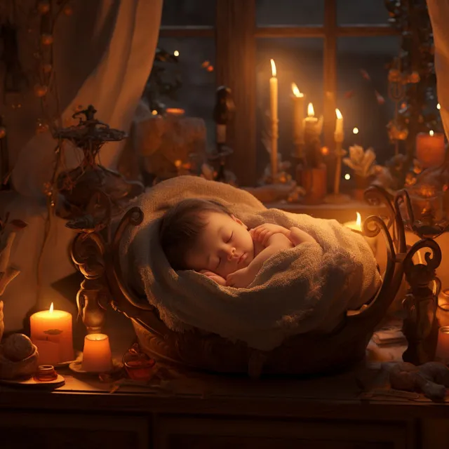 Baby's Cozy Firelight: Ballad of Peaceful Dreams