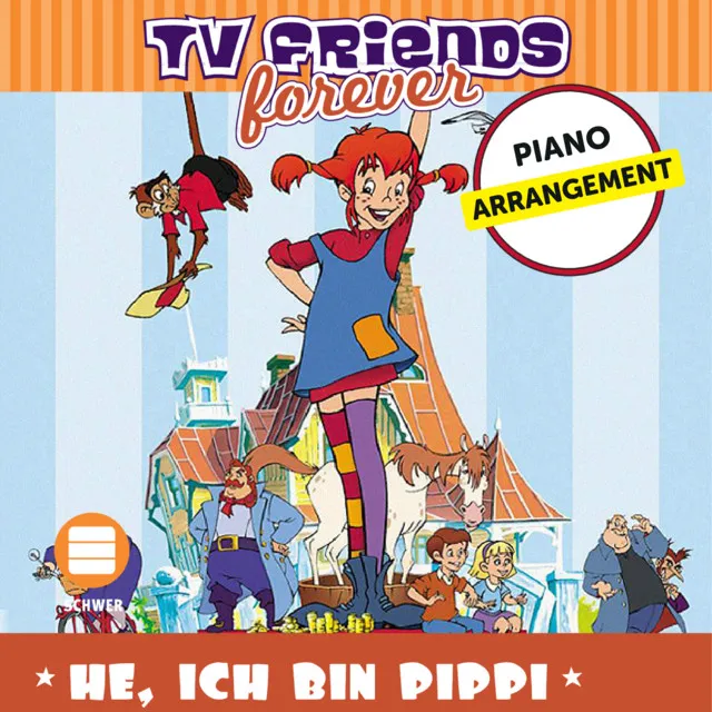 He, ich bin Pippi - Piano Arrangement