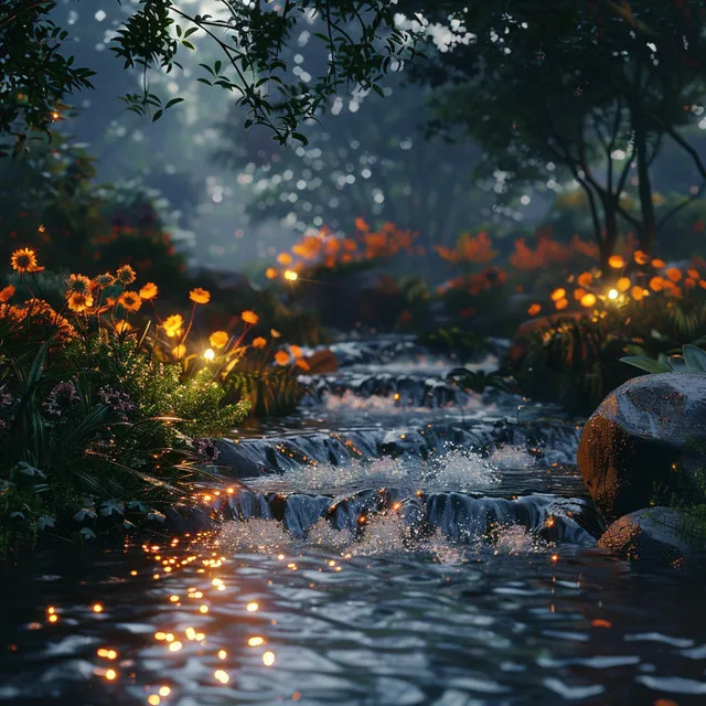 Serenity Stream in Nature's Lap