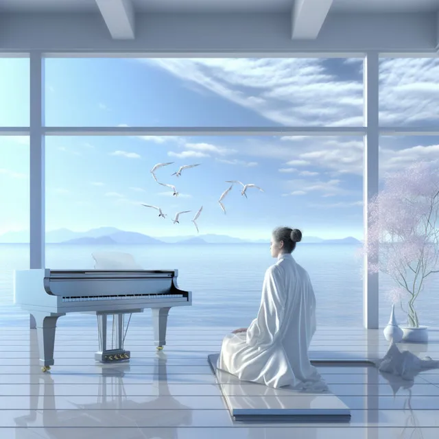 Meditation Piano Chords Echo