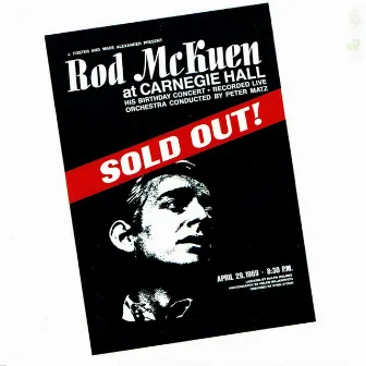 Sold Out at Carnegie Hall. by Rod McKuen