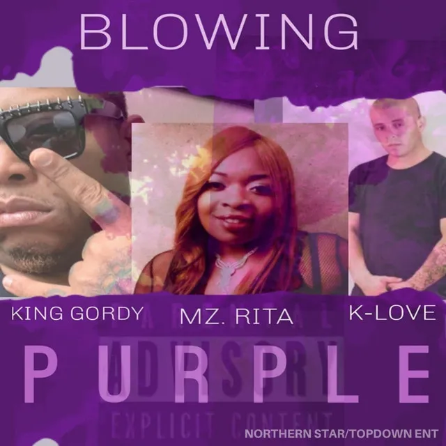 Blowing Purple