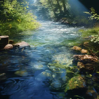 Flowing Water Yoga: Tranquil Stream Rhythms by Whispering Streams