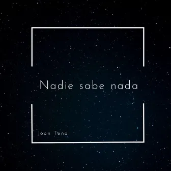 Nadie sabe nada by Joan Tena