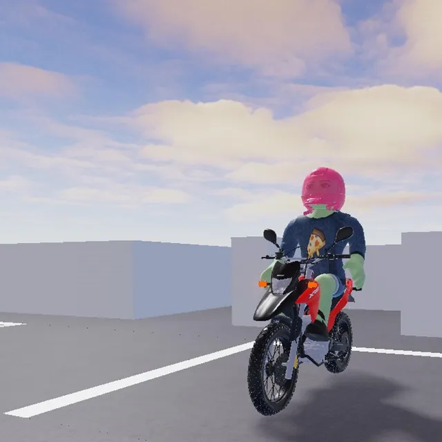 Pink Motorcycle