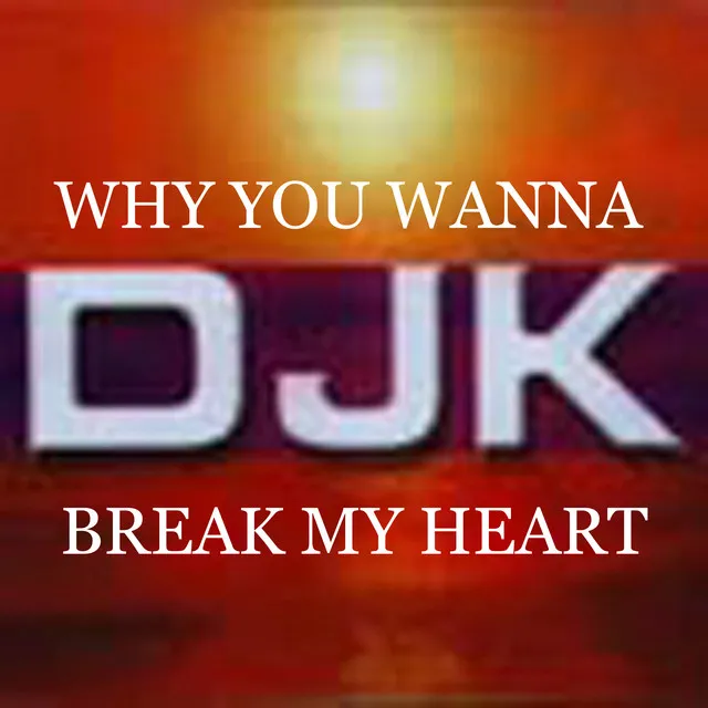 why you wanna break my heart