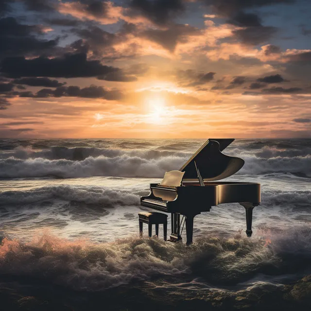 Night Sky Piano Reflections