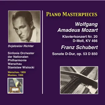 Piano Masterpieces: Sviatoslav Richter plays Wolfgang Amadeus Mozart and Franz Schubert by Stanisław Wisłocki