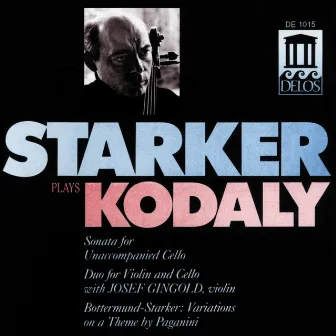 Kodaly, Z.: Cello Sonata / Duo / Bottermund, H.: Variations On A Theme by Paganini by Zoltán Kodály