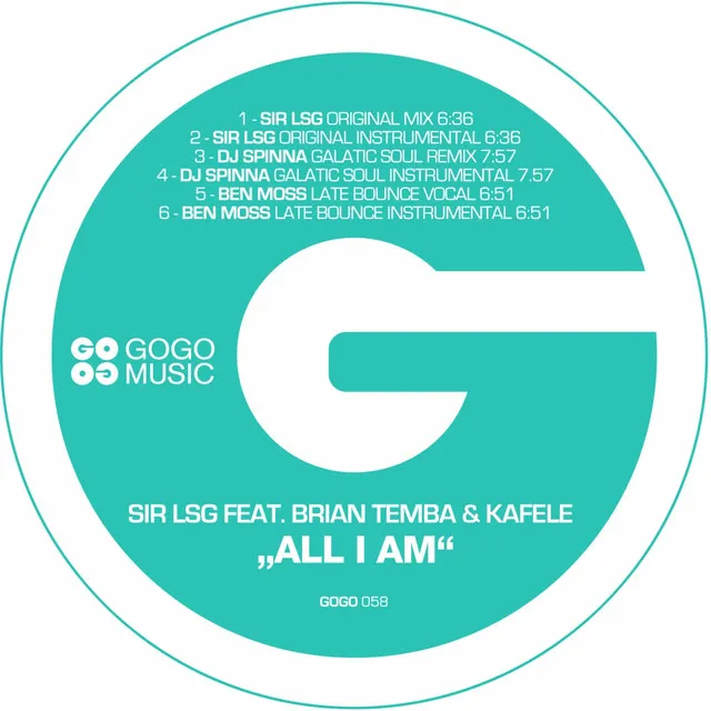 All I Am - Sir LSG Original Mix