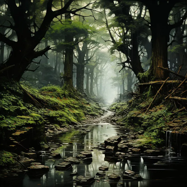 Meditación Armónica De Lluvia