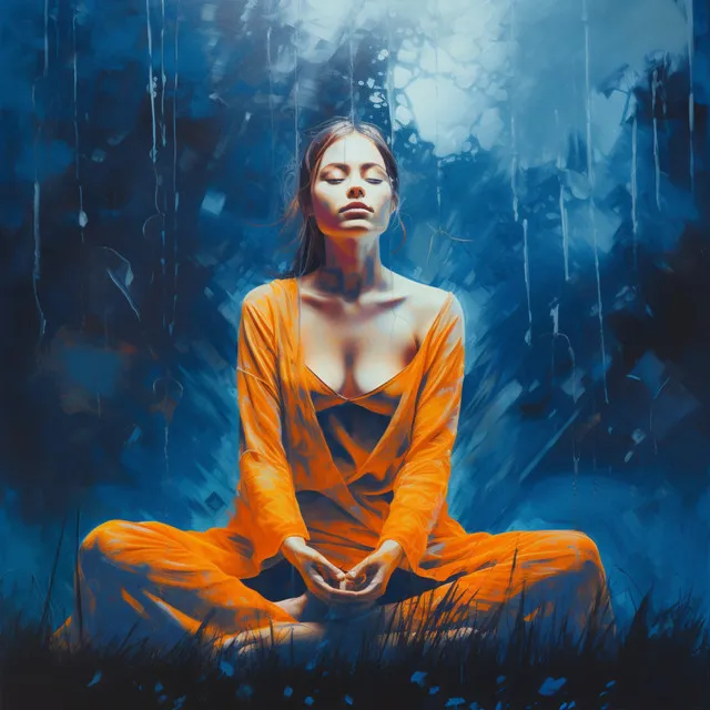 Yoga Rainfall Prelude: Binaural Tranquility