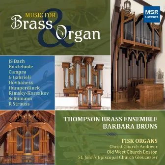 Music for Brass & Organ by Barbara Bruns