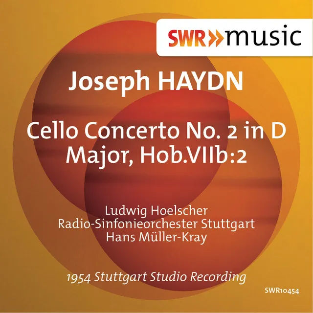 Cello Concerto No. 2 in D Major, Hob. VIIb:2: I. Allegro moderato