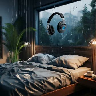 Sleepy Rain: Binaural Soothing Tunes by Rainfall Sound for Sleep