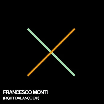 RIGHT BALANCE EP by Francesco Monti