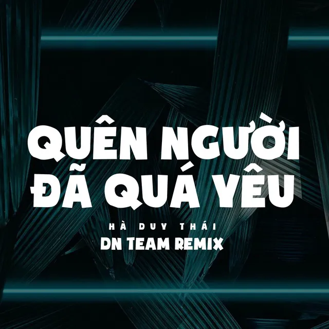 Quên Người Đã Quá Yêu - DN Team Remix | anh muốn xóa đi hết tất cả kỉ niệm buồn trong anh