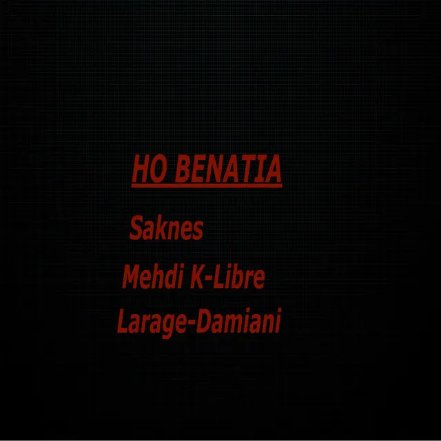 HO BENATIA