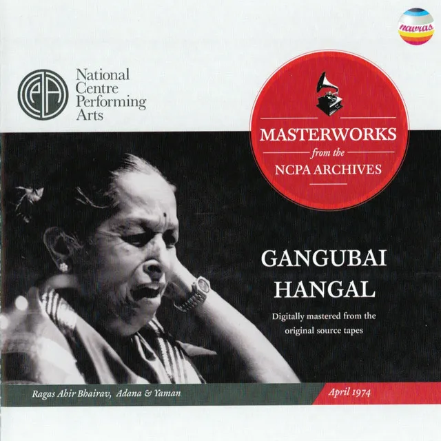 Ragas Ahir Bhairav, Adana and Yaman (Masterworks from the NCPA Archives, April 1974)