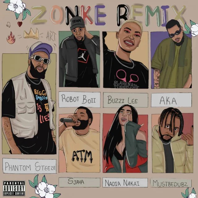 Zonke (feat. AKA, Nadia Nakai, Robot Boii, Buzzi Lee and Mustbedubz) - Remix