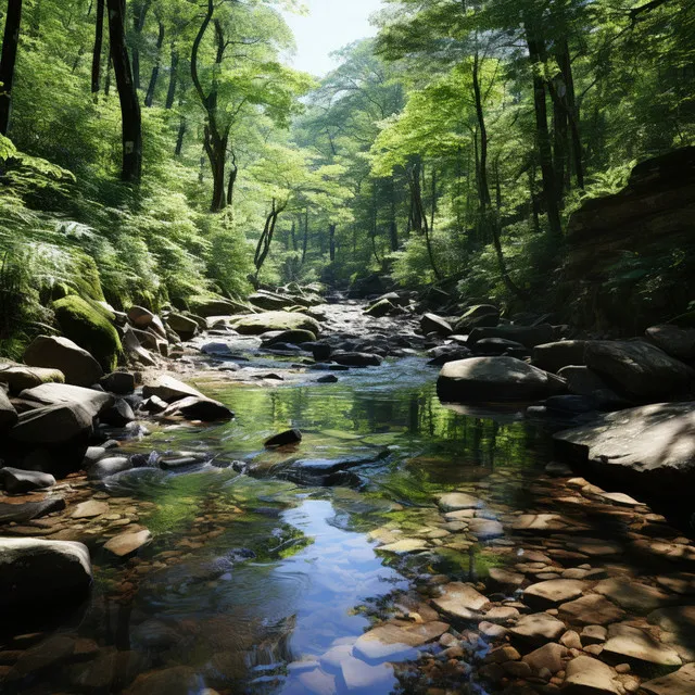 Melodía Suave Del Río Durmiente