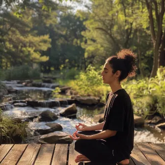 Arroyo Tranquilo: Aguas Relajantes Para La Meditación Consciente by Reunión de energía del universo