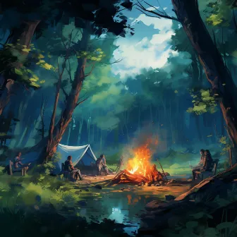 Forest Serenity: Campfire Chronicles by Daylight by Relaxing Well