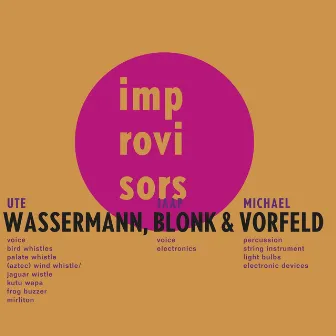 Wassermann, Blonk & Vorfeld by Ute Wassermann