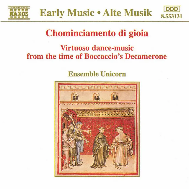 Virtuoso Dance Music from the Time of Boccaccio's Decamerone: Saltarello No. 2