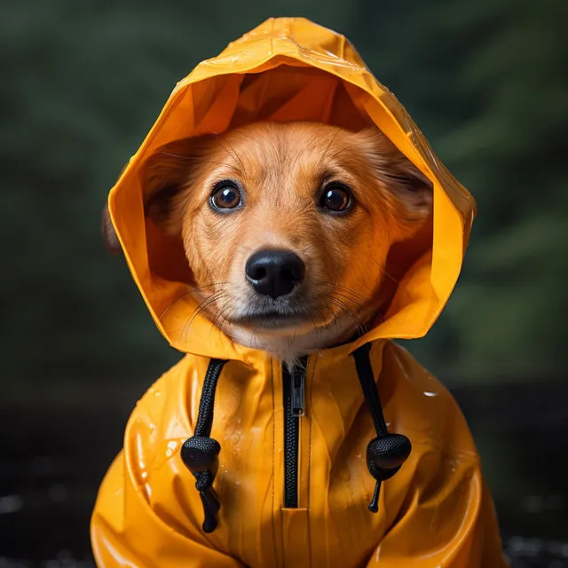 Lluvia Apacible: Lluvia Calmante Para La Relajación De Perros