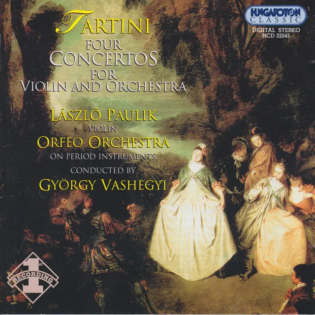 Tartini: Violin Concertos, Vol. 1