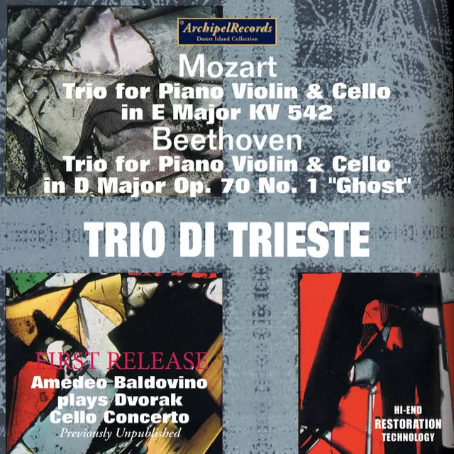 Piano Trio in D Major, Op. 70 No. 1 "Geister-Trio": I. Allegro vivace e con brio