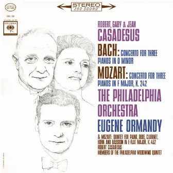 Mozart: Concerto for 3 Pianos & Quintet - Bach: Concerto for 3 Pianos (Remastered) by The Philadelphia Woodwind Quintet