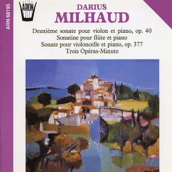 Milhaud : Sonates pour piano by Sylvaine Billier