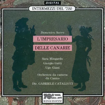 Sarri: L'impresario delle canarie, Coronatemi il crine & Flute Sonata by In Canto