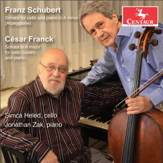 Schubert & Franck: Cello Sonatas by Simca Heled