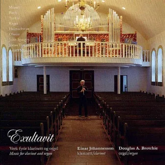 Exultavit - Verk fyrir klarínett og orgel by Douglas Brotchie